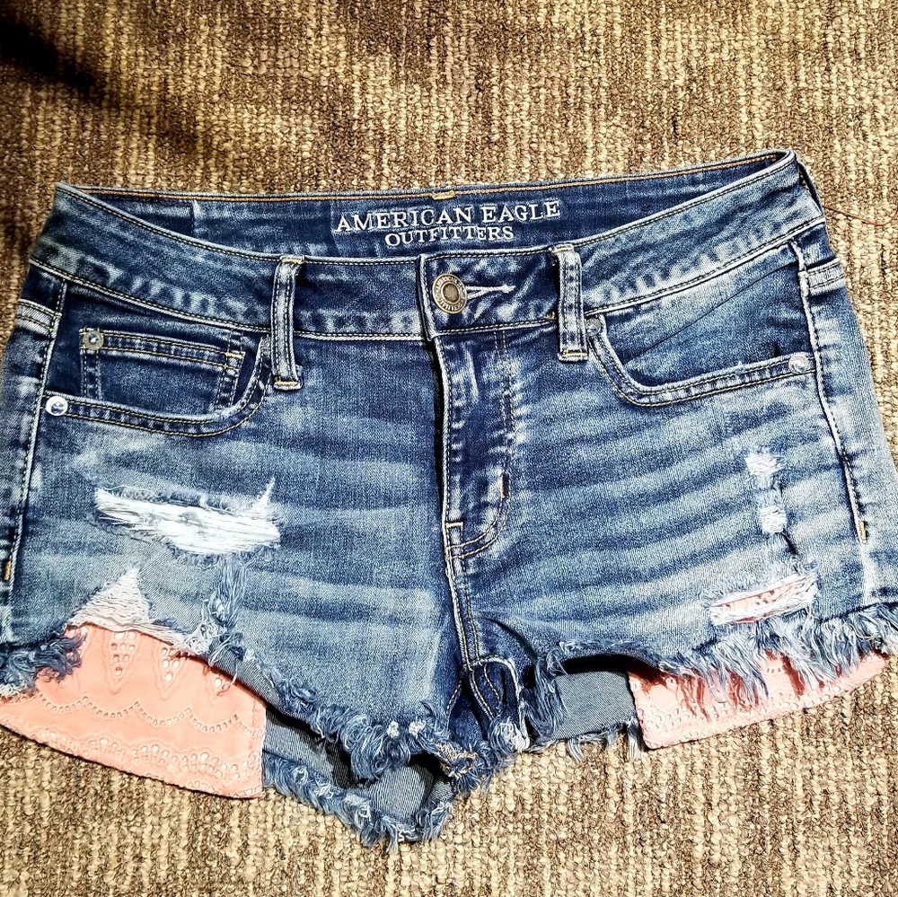 American Eagle Jean shorts.